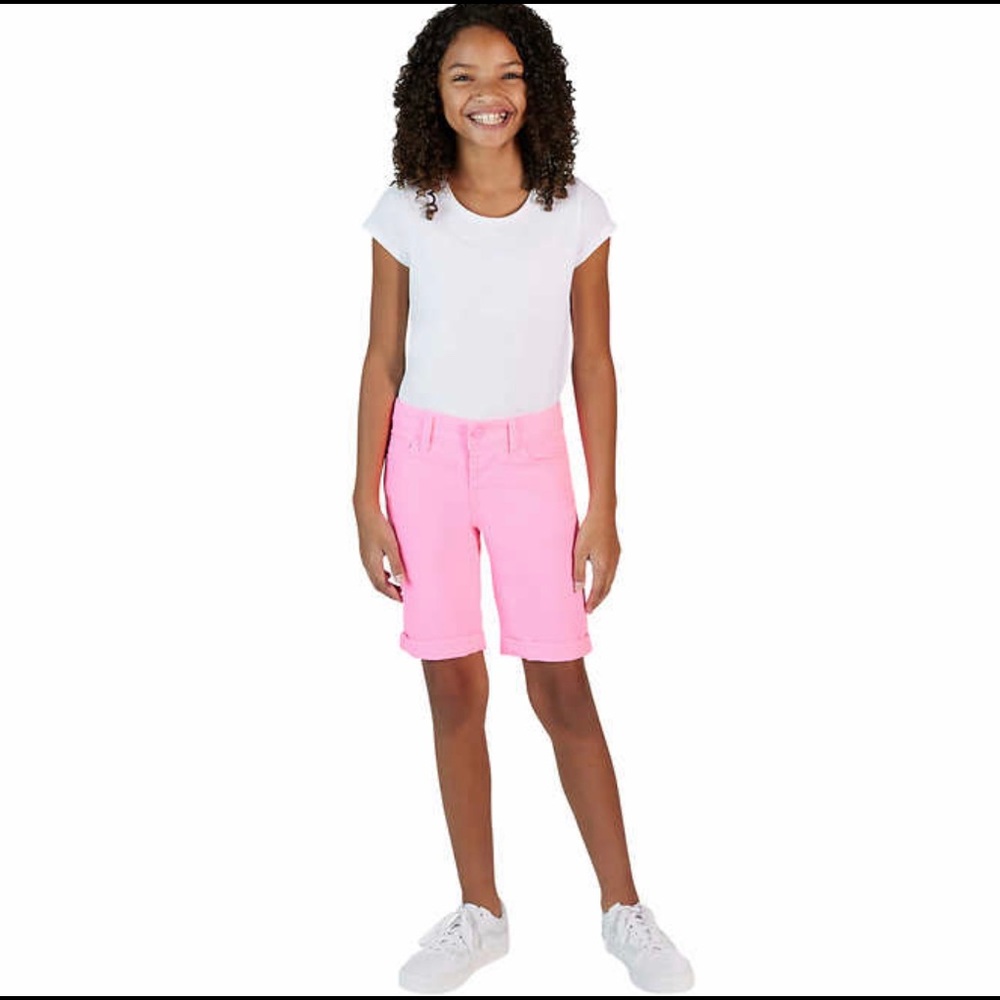 VIGOSS Girl's Bermuda Shorts Ple-Pink Lemonade